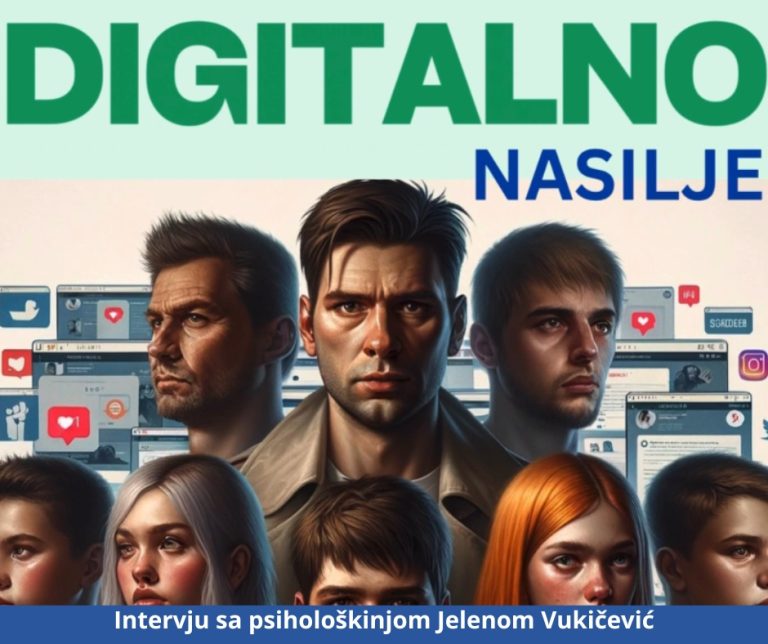 Intervju o digitalnom nasilju sa psihološkinjom Jelenom Vukičević